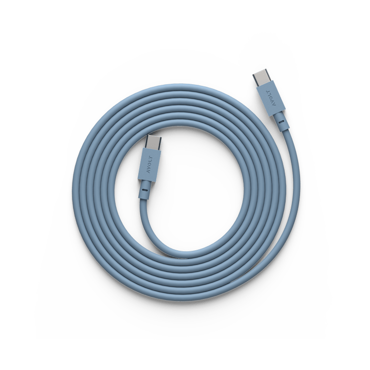 Cable 1 Cavo di ricarica USB-C a USB-C 2 m, Shark blue Avolt