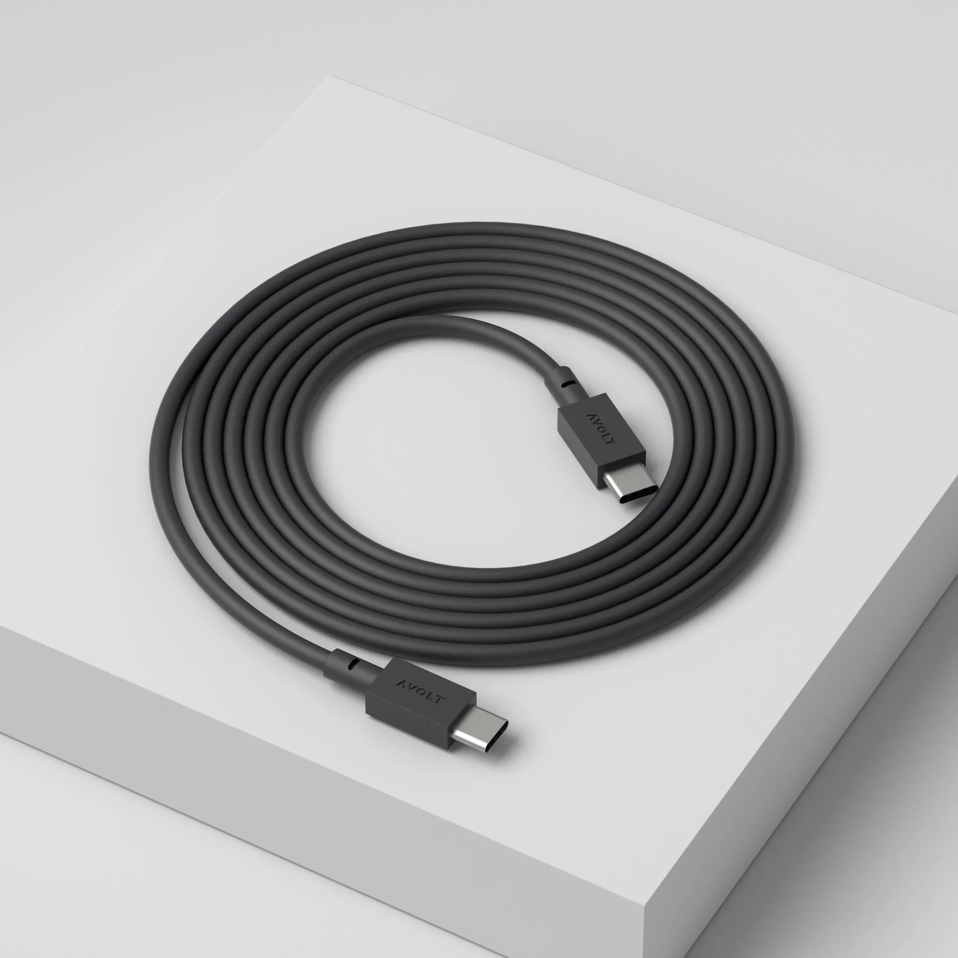 Cable 1 Cavo di ricarica USB-C a USB-C 2 m, Stockholm black Avolt