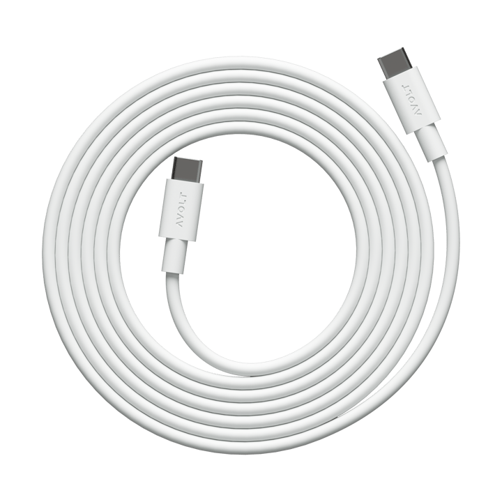 Cable 1 Cavo di ricarica USB-C a USB-C 2 m - White Martinelli Luce Edition - Avolt