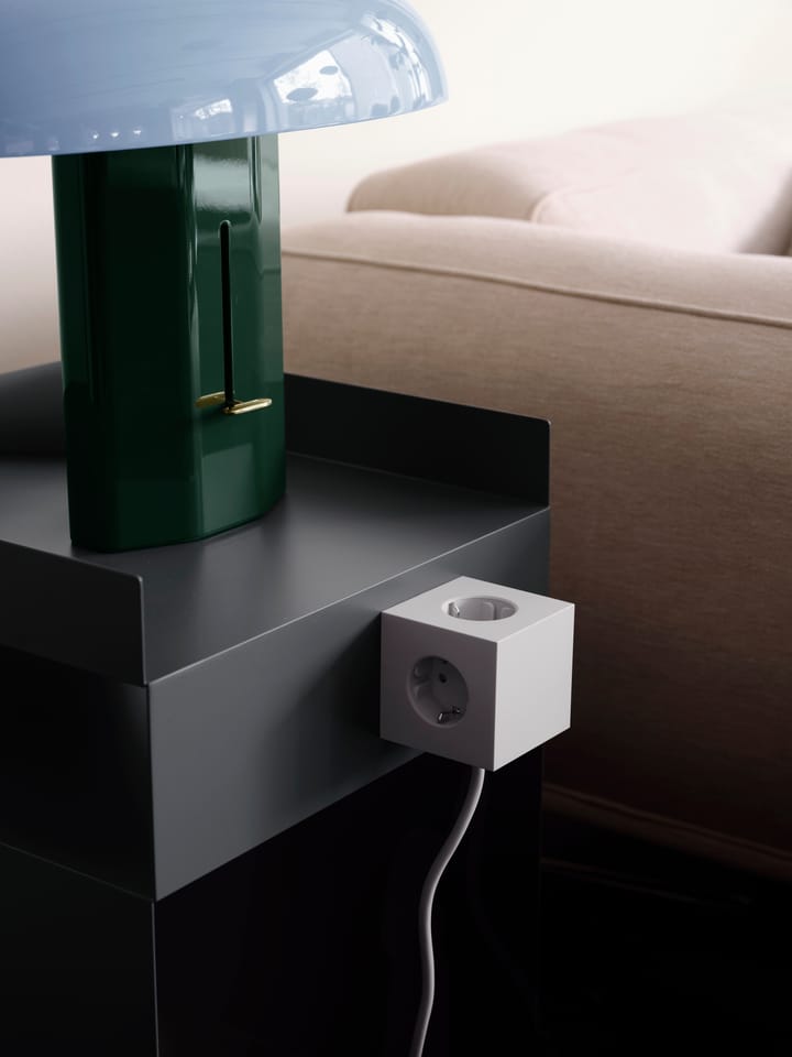 Presa multipla Square 1 USB-C 30W 3 m, Grigio Gotland  Avolt