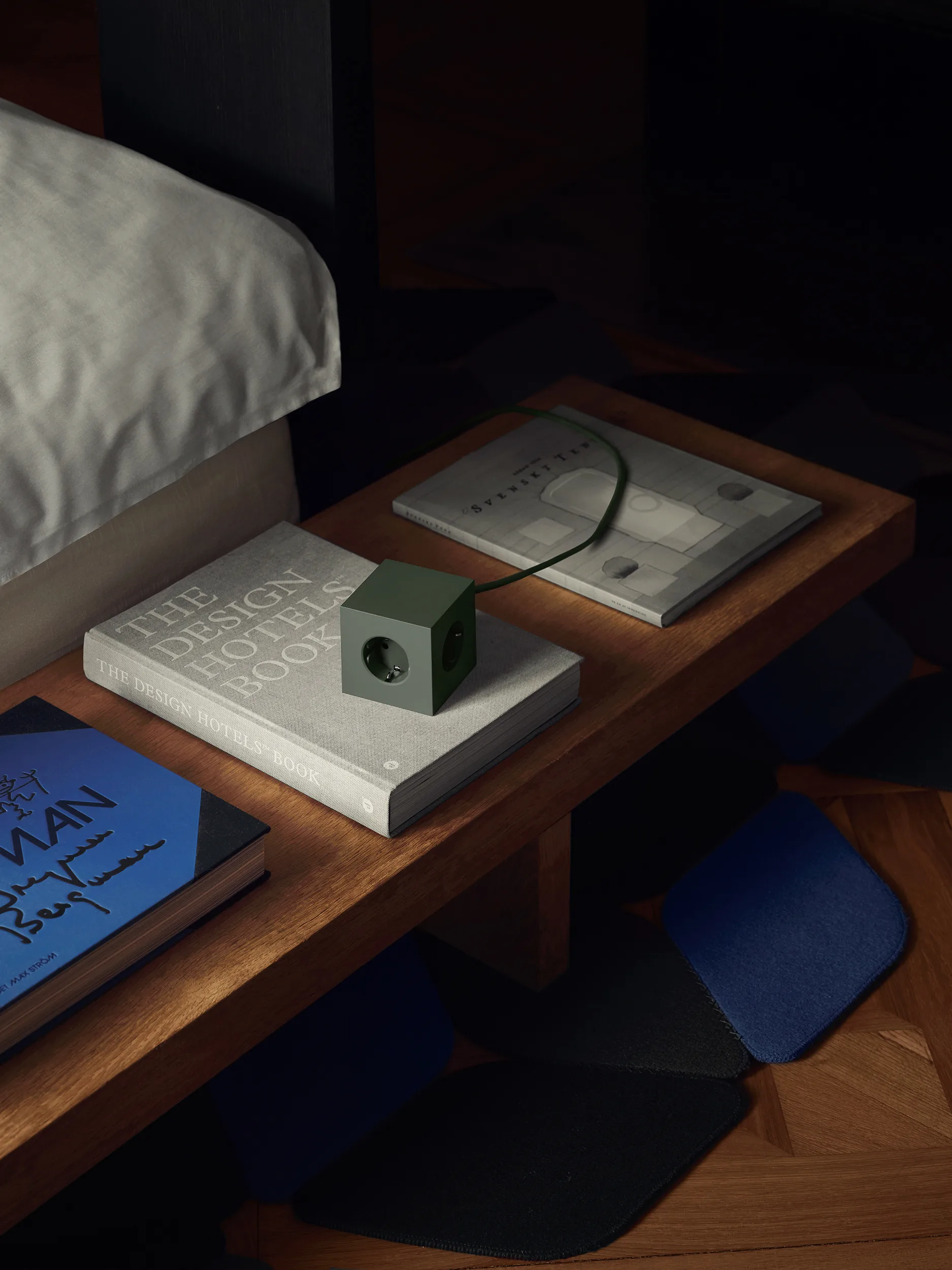 Presa multipla Square 1 USB-C 30W 3 m, Oak Green Avolt