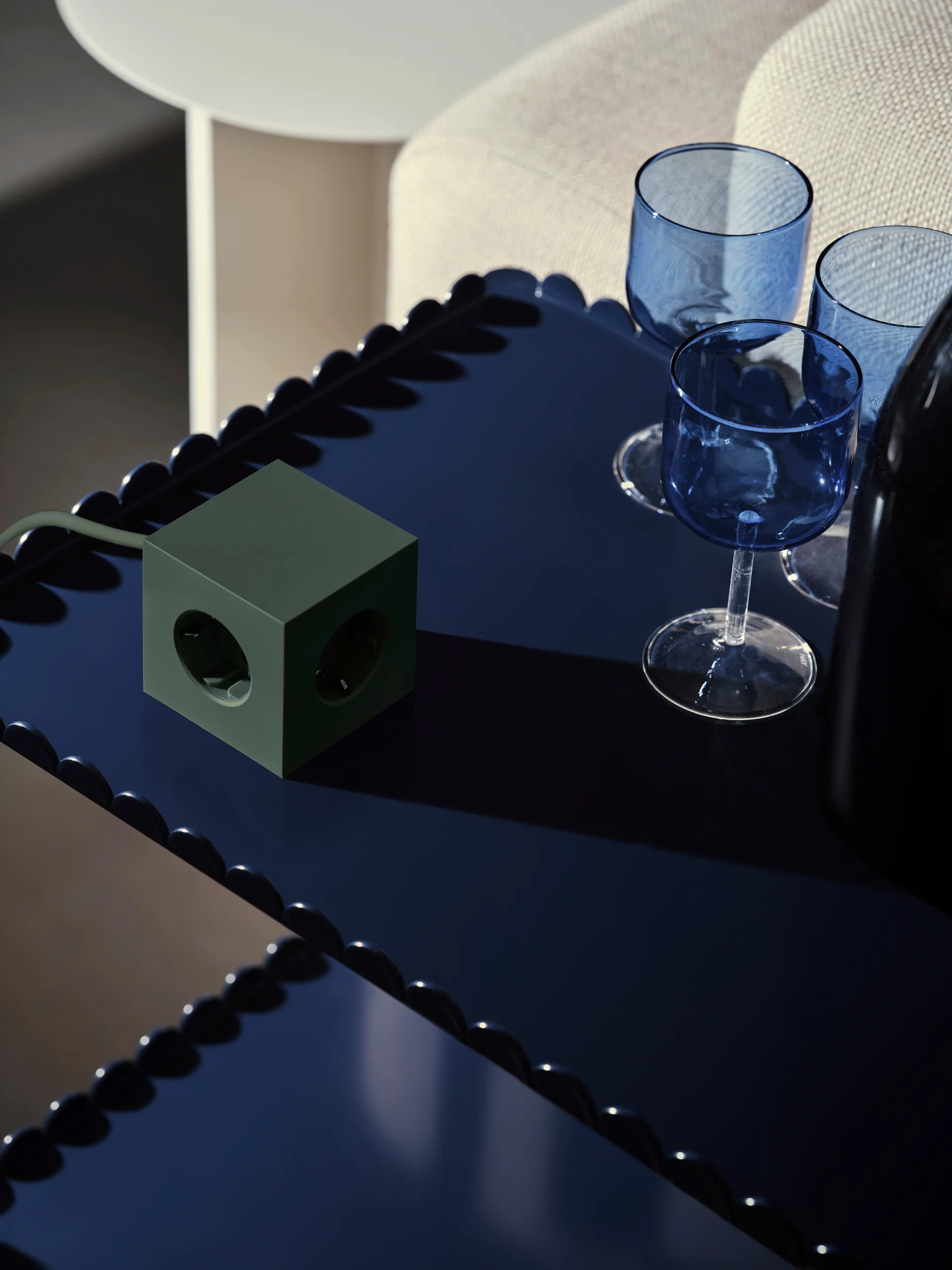 Presa multipla Square 1 USB-C 30W 3 m, Oak Green Avolt