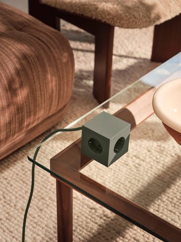 Presa multipla Square 1 USB-C 30W 3 m - Oak Green - Avolt