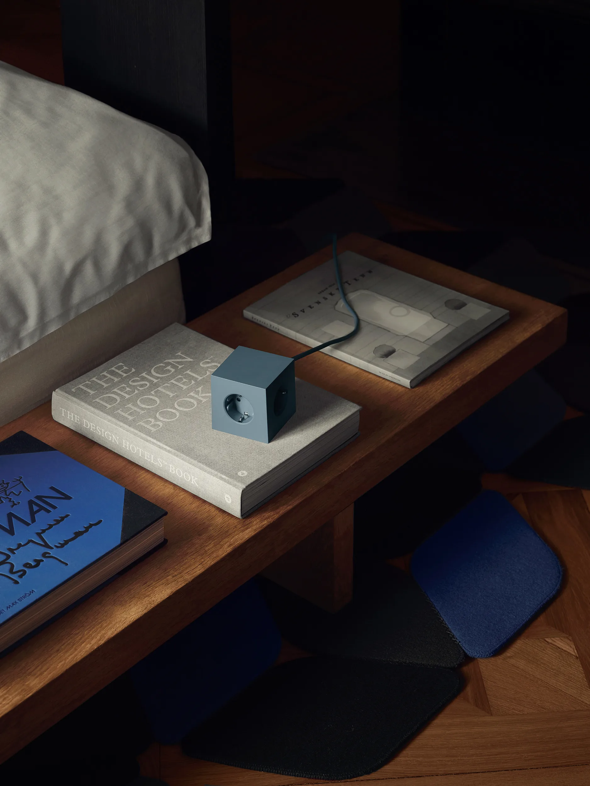 Presa multipla Square 1 USB-C 30W 3 m, Shark Blue Avolt