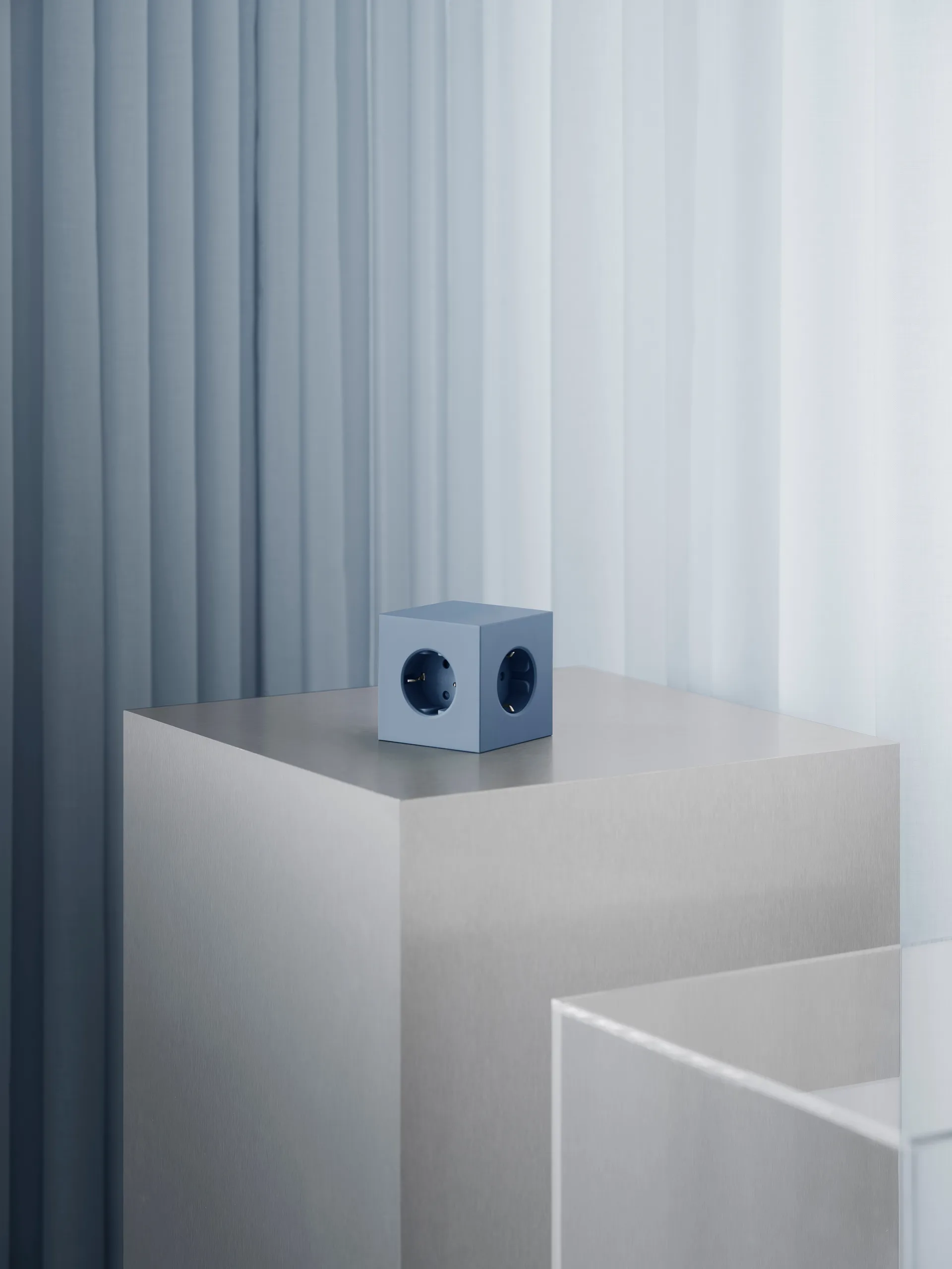 Presa multipla Square 1 USB-C 30W 3 m, Shark Blue Avolt