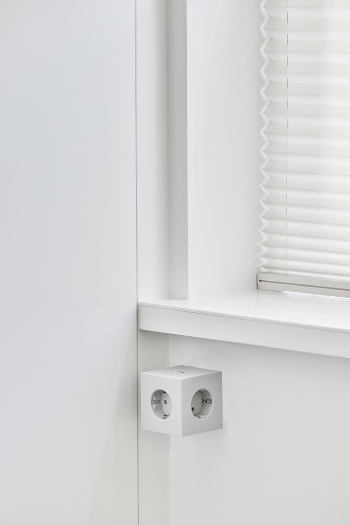 Presa multipla Square 1 USB-C 30W 3 m, White Martinelli Luce edition Avolt