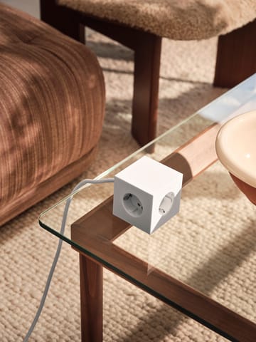 Presa multipla Square 1 USB-C 30W 3 m - White Martinelli Luce edition - Avolt