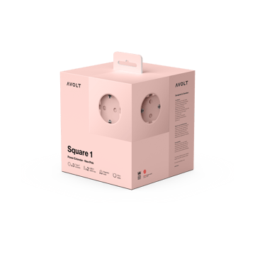 Square 1 presa a muro USB-C 30W 1,8 m - New Pink - Avolt
