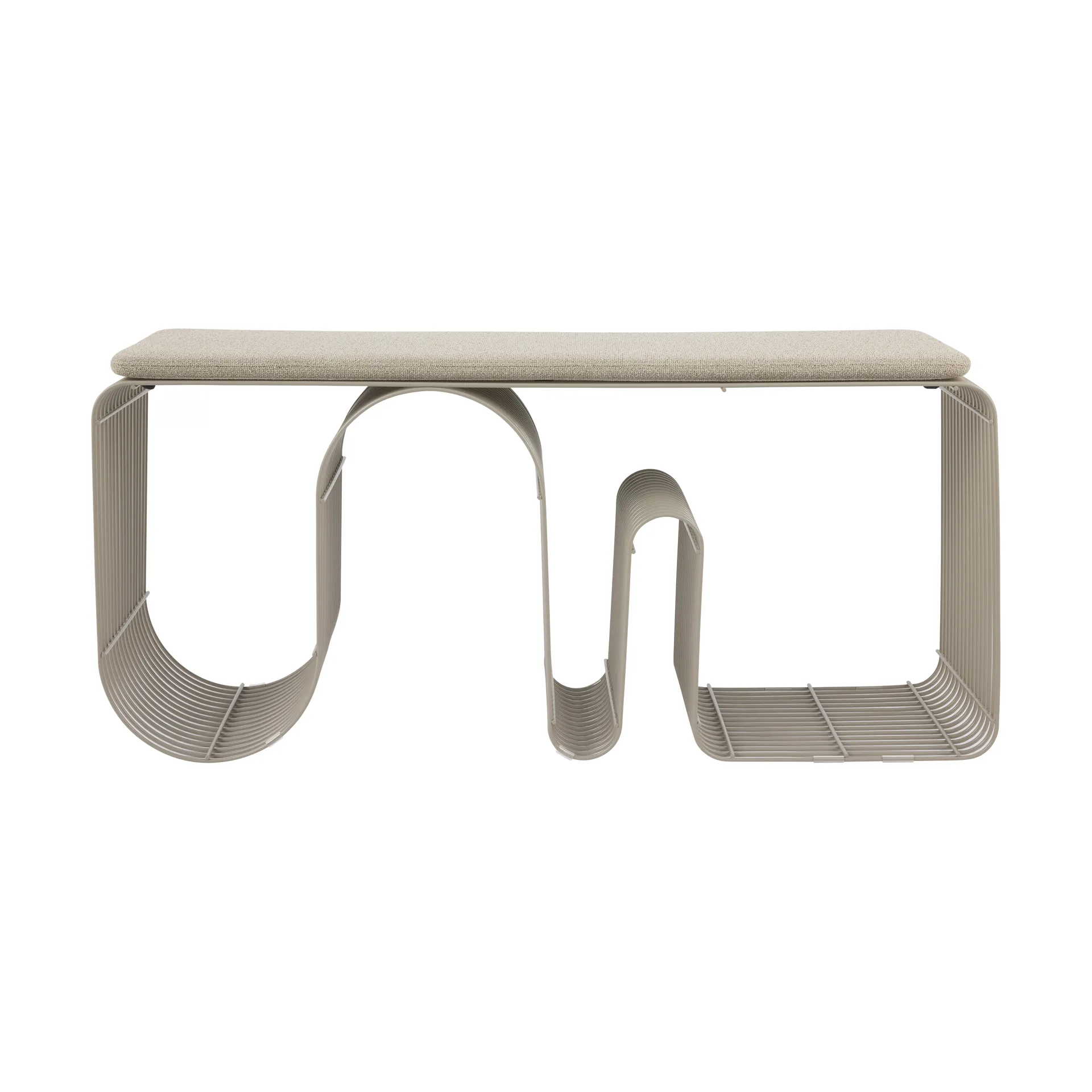 Cuscino per panca Curva 32x95,5 cm, Taupe AYTM