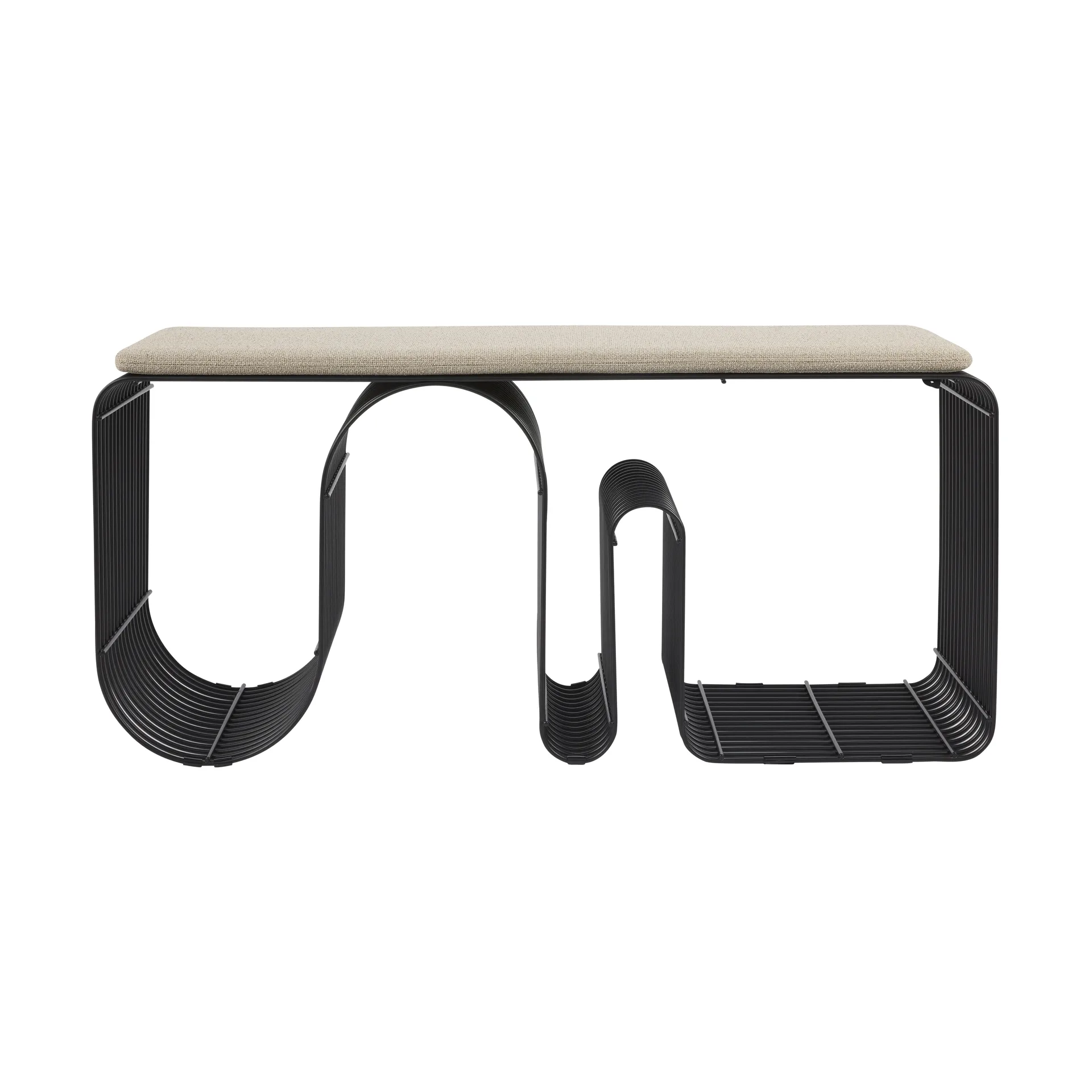 Cuscino per panca Curva 32x95,5 cm, Taupe AYTM