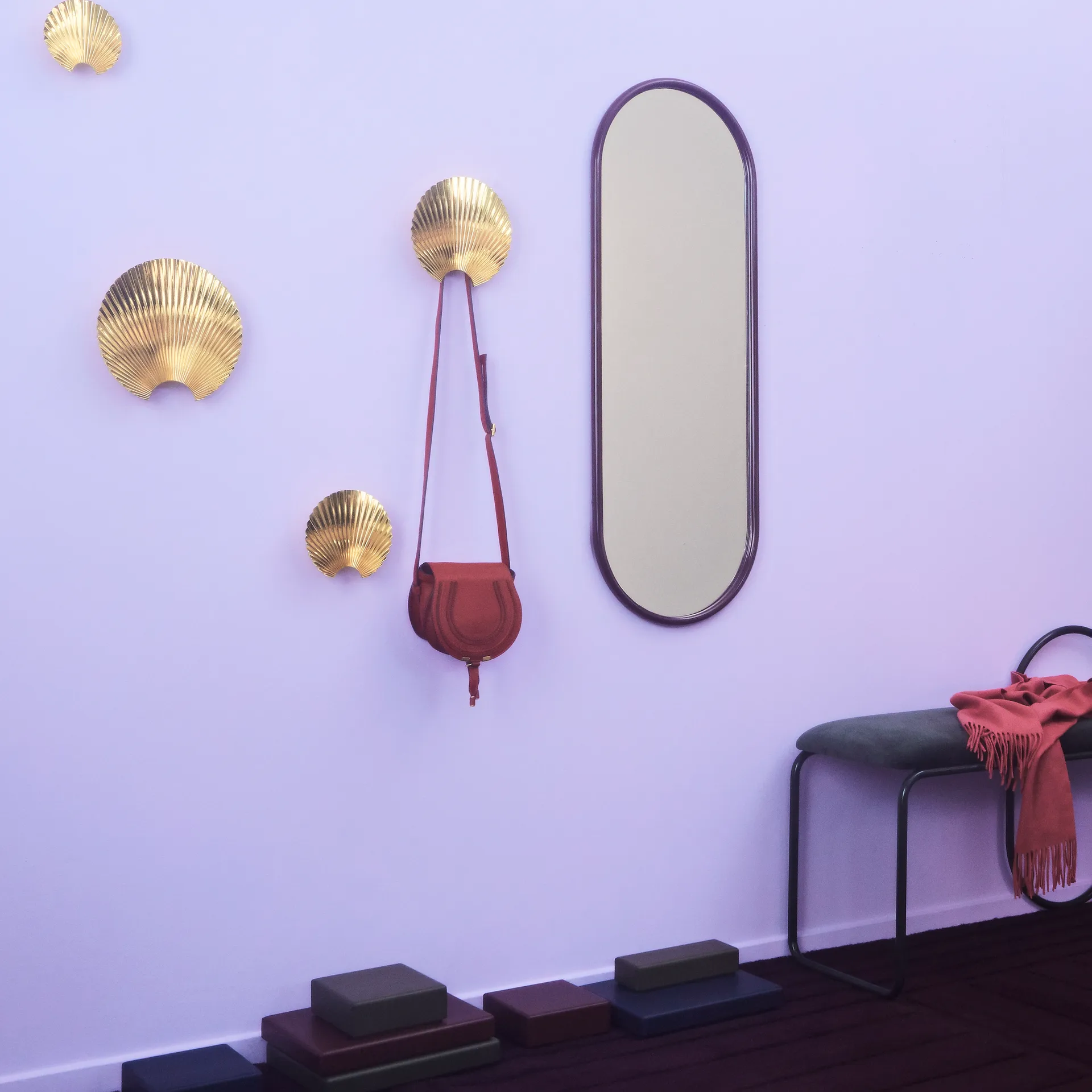 Gancio Concha dorato, XS AYTM