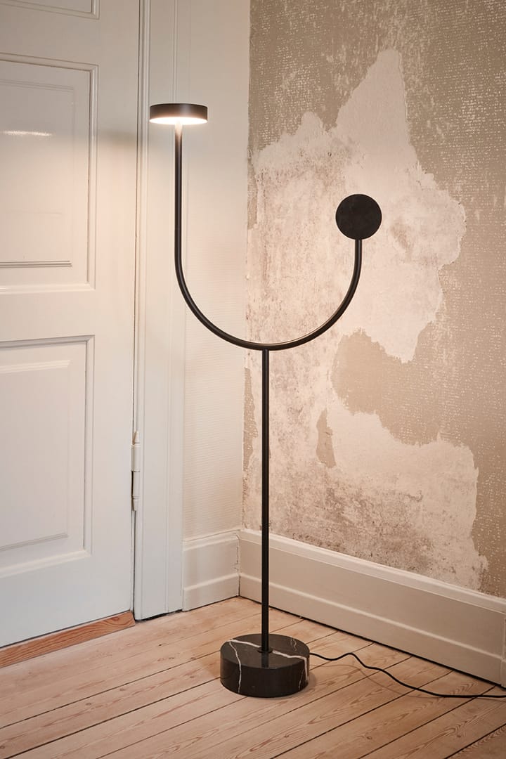 Lampada da pavimento GRASIL 51,5x127,6 cm, Nero, nero AYTM