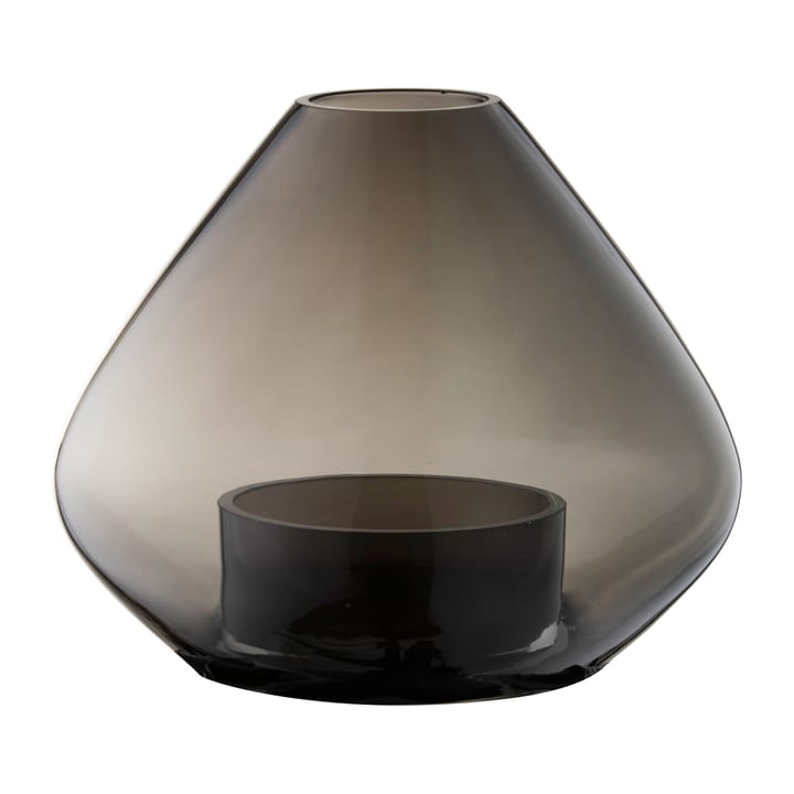 Lanterna-vaso Uno 21 cm - Nero - AYTM