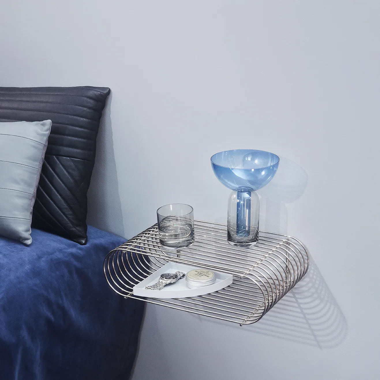 Mensola Curva, argento AYTM