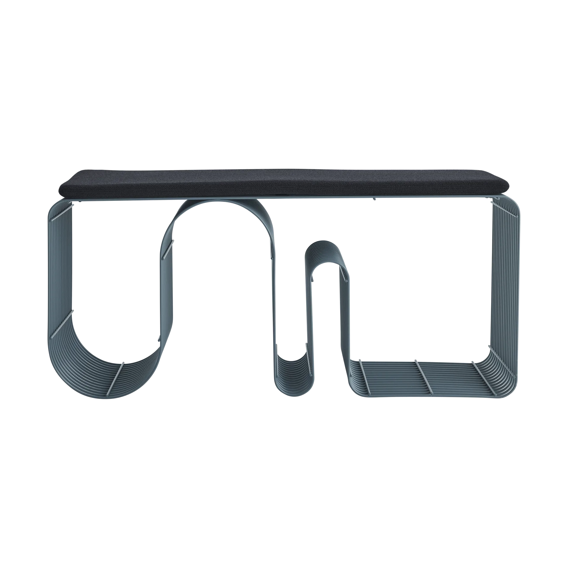 Panca Curva 100 cm, Dusty blue AYTM