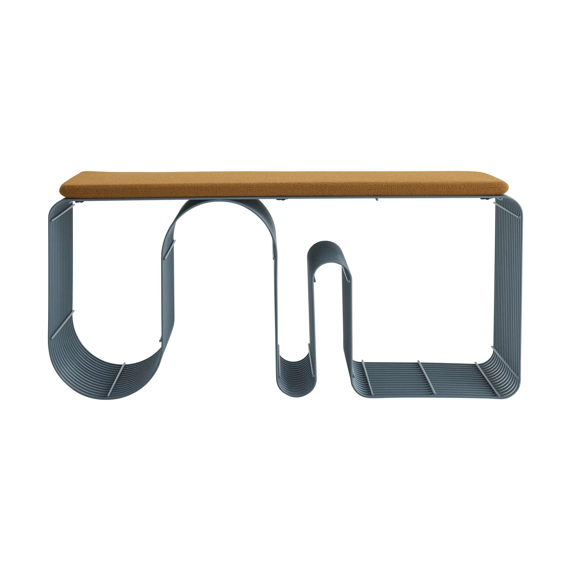 Panca Curva 100 cm, Dusty blue AYTM