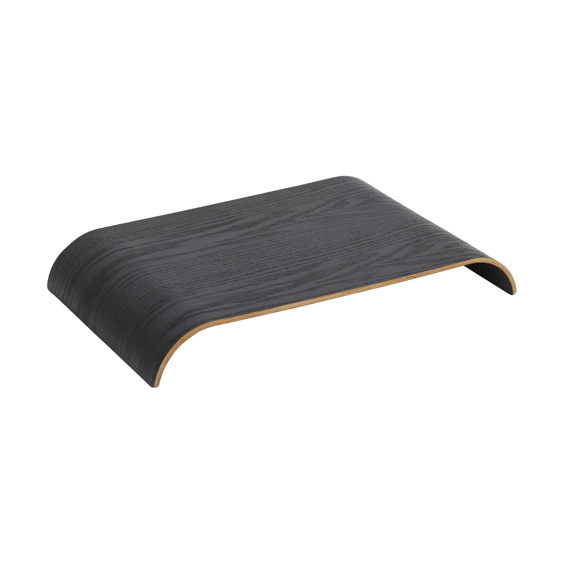 Pannello superiore per scaffale Curva 40,4 cm, Nero AYTM