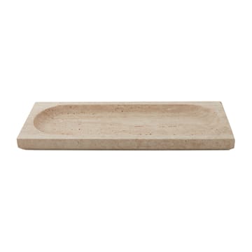 Piattino Regina in travertino - 16x40 cm - AYTM