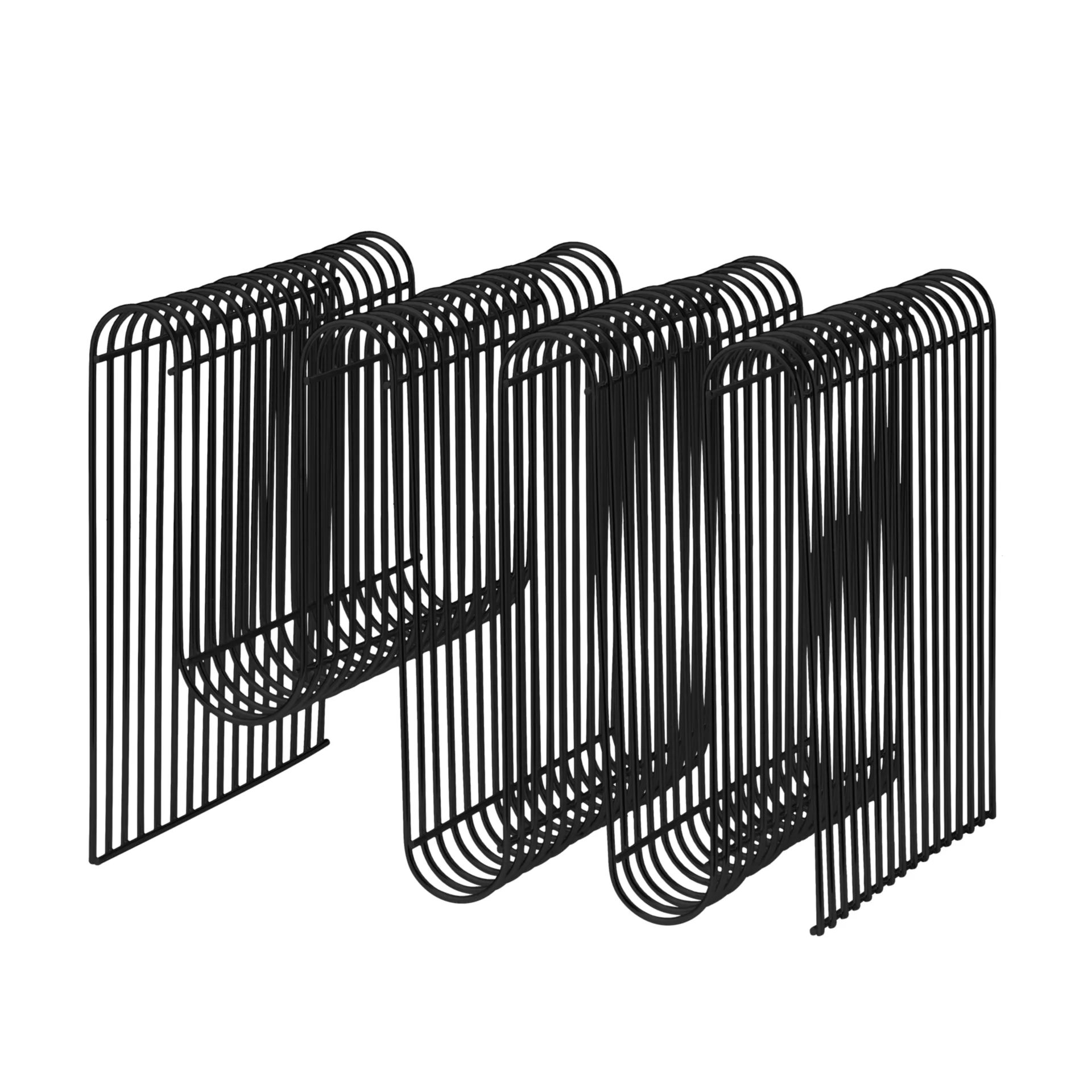 Portariviste Curva, nero AYTM