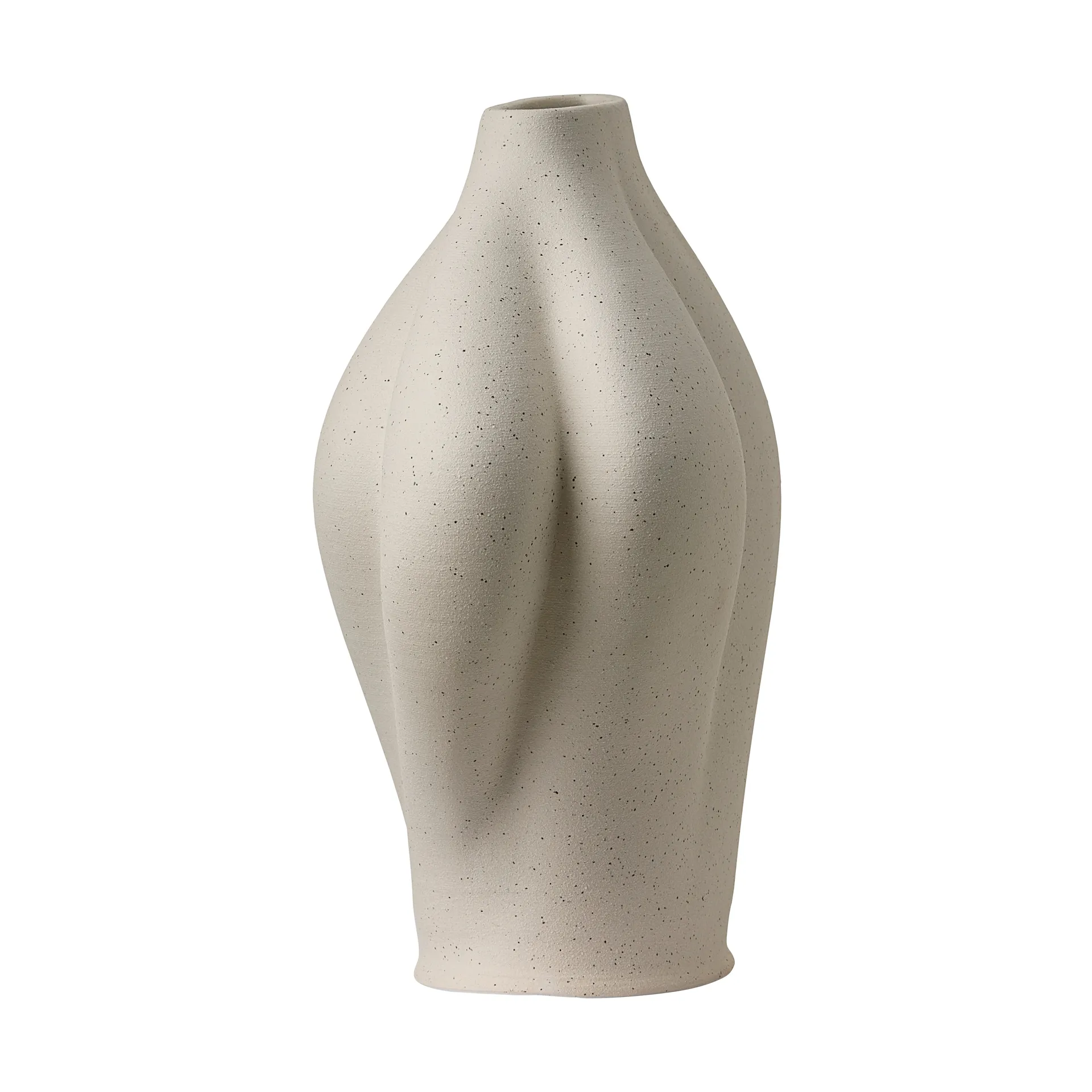 Saltare vaso, Cream, Ø13,8x30 cm AYTM