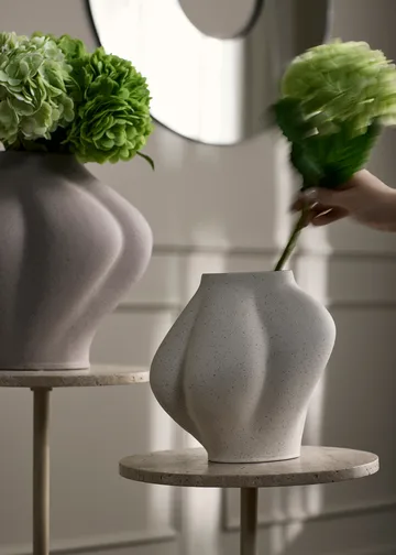 Saltare vaso - Cream, Ø15x25 cm - AYTM