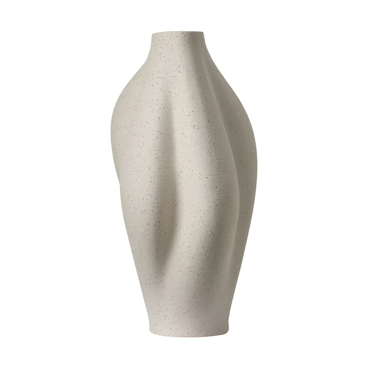 Saltare vaso - Crema, Ø17x35 cm - AYTM