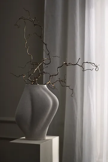 Saltare vaso - Taupe, Ø17x35 cm - AYTM