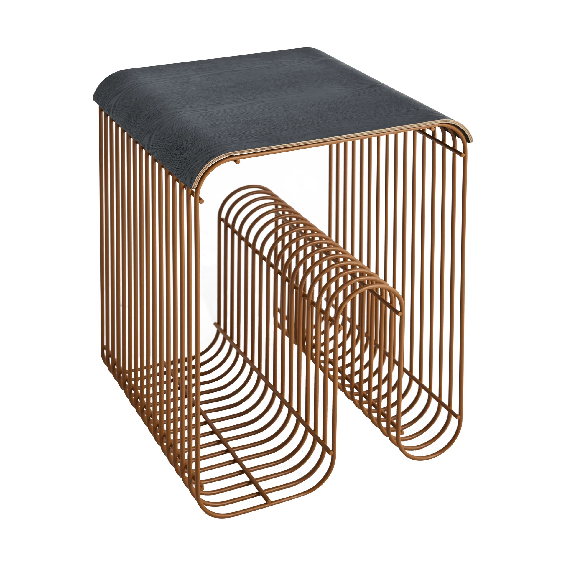 Sgabello Curve, Ambra AYTM