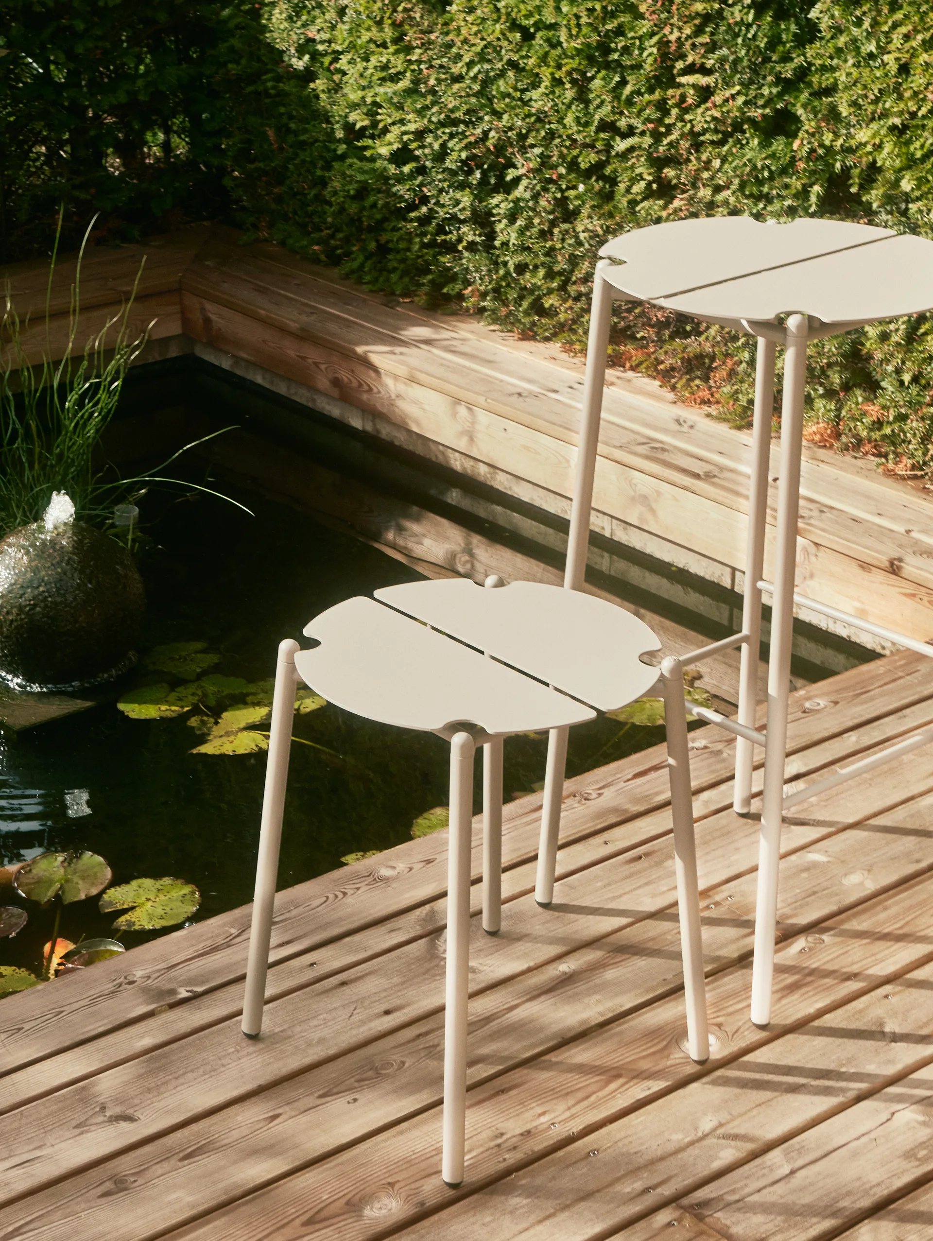 Sgabello NOVO , Taupe AYTM