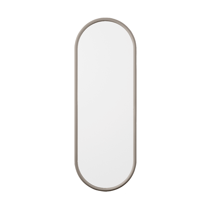 Specchio Angui ovale 108 cm - Grigio talpa - AYTM