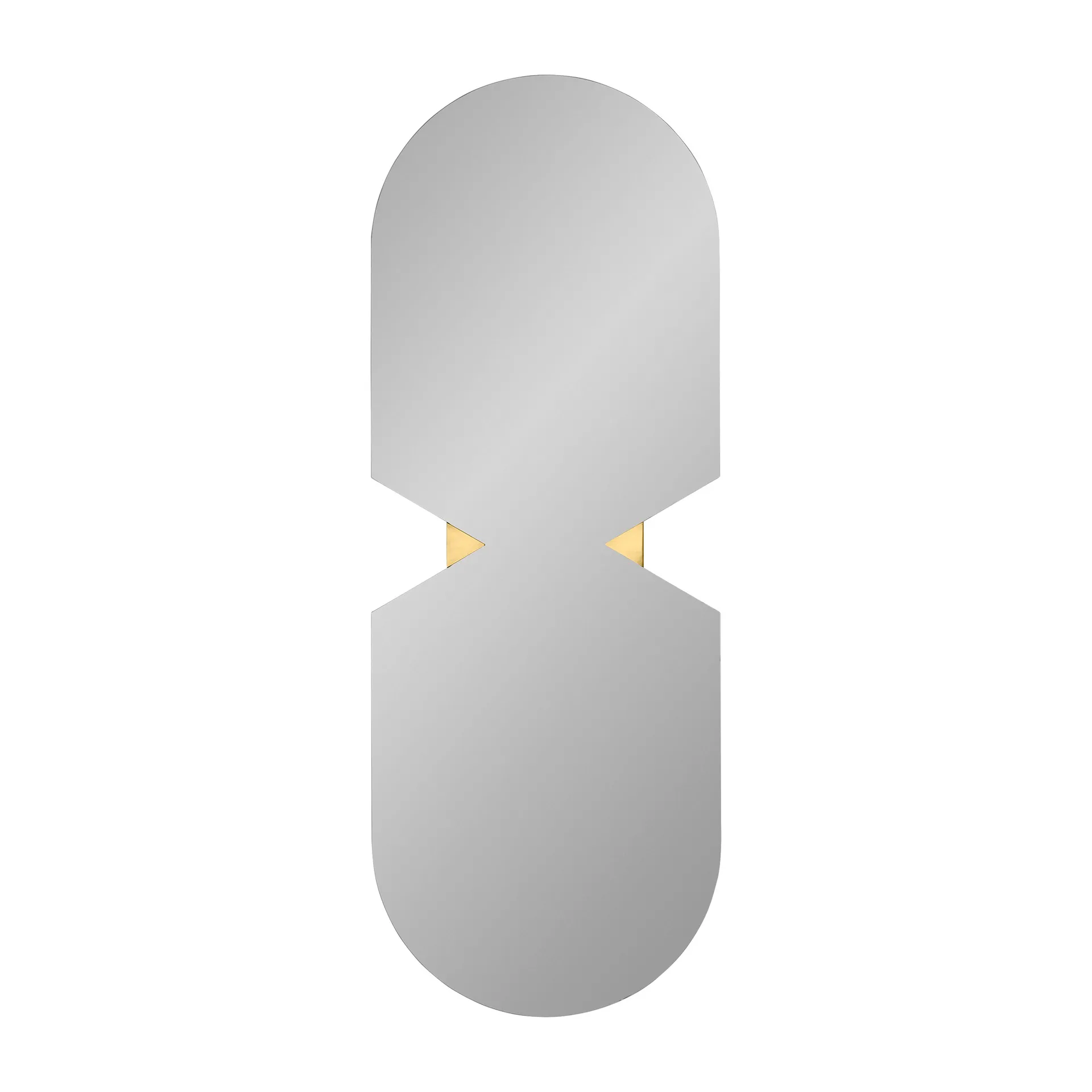 Specchio Verto 44x120 cm, Nero AYTM