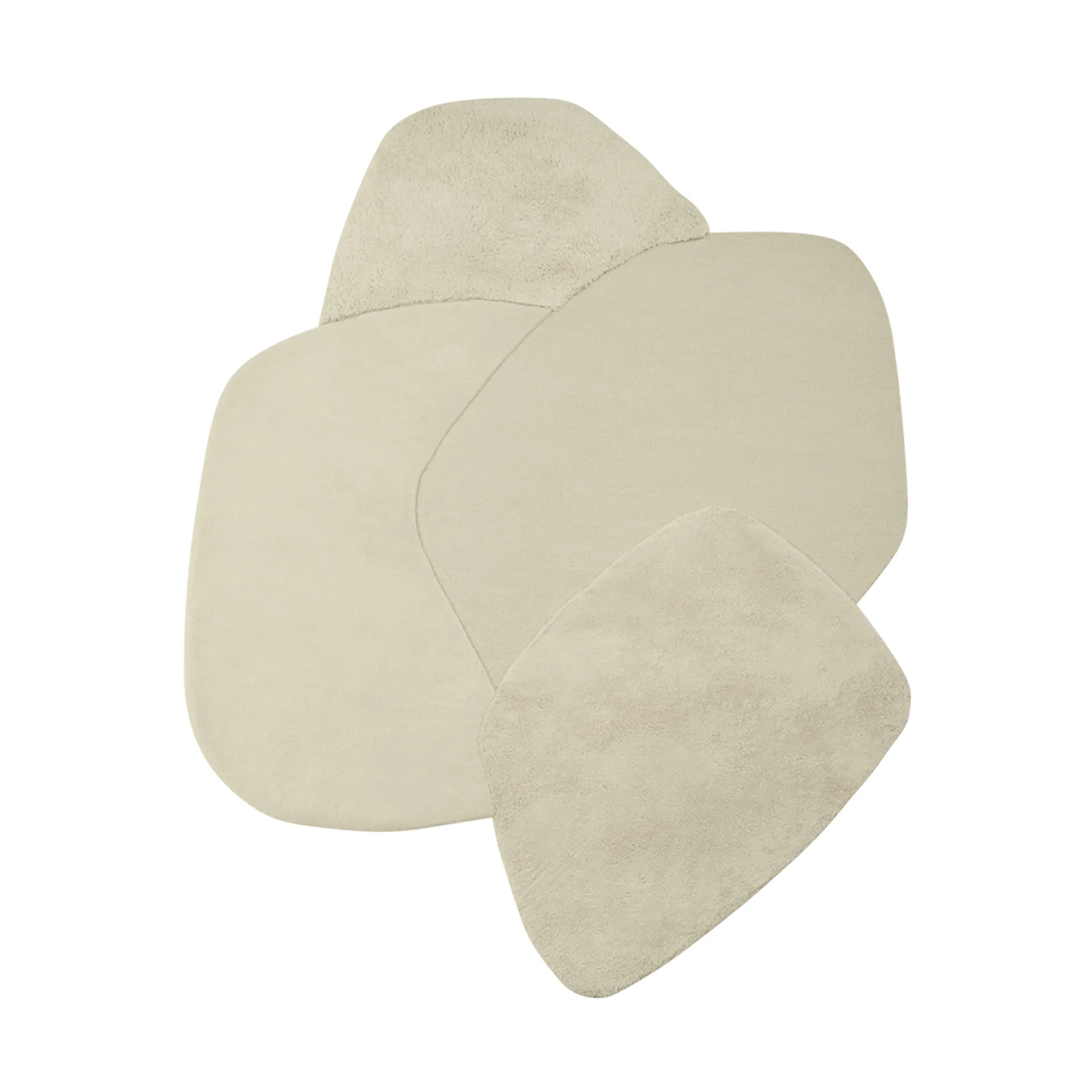 Tappeto Mola, 140x195 cm, Crema AYTM