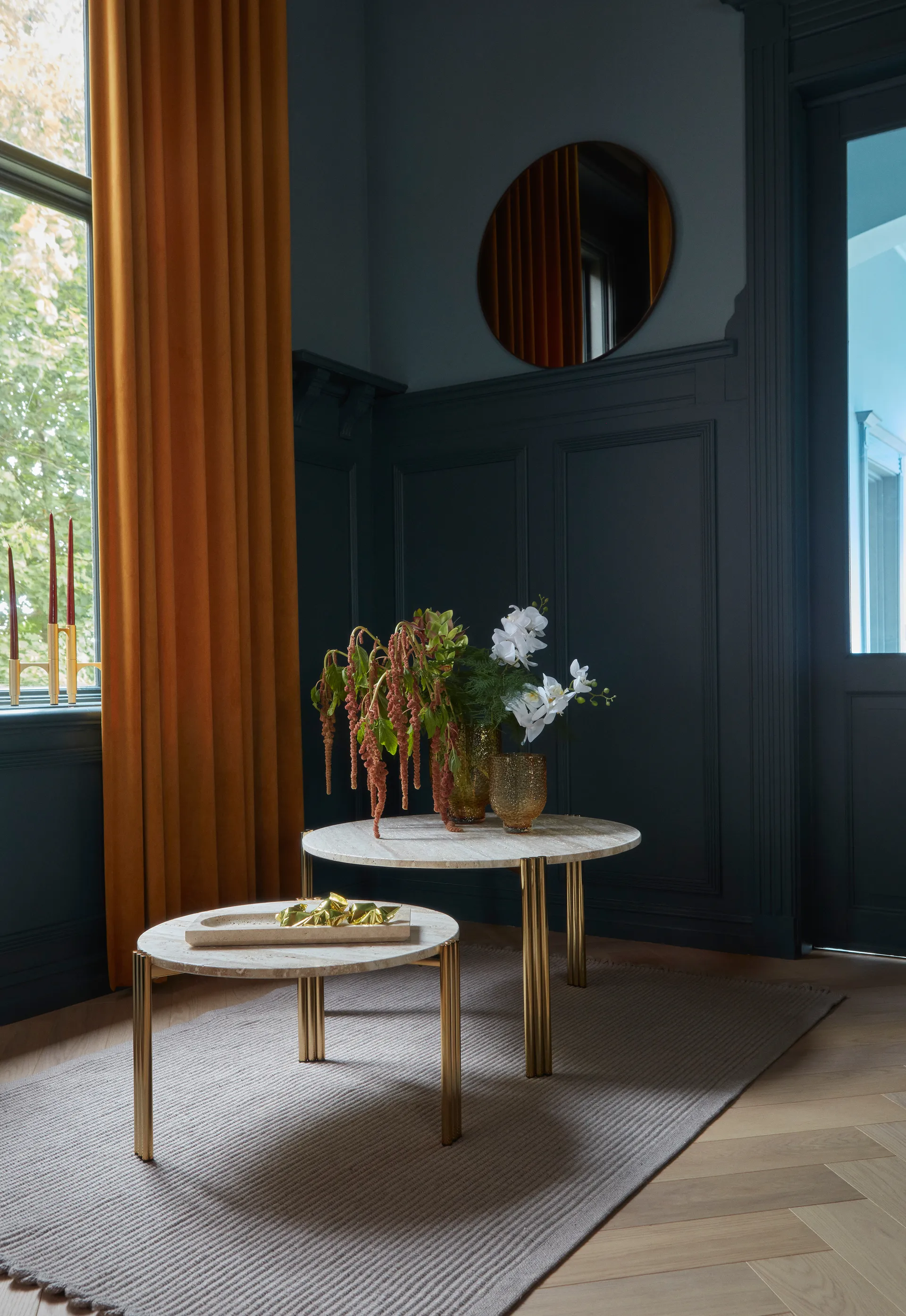 Tappeto Redono tortora, 170x240 cm AYTM