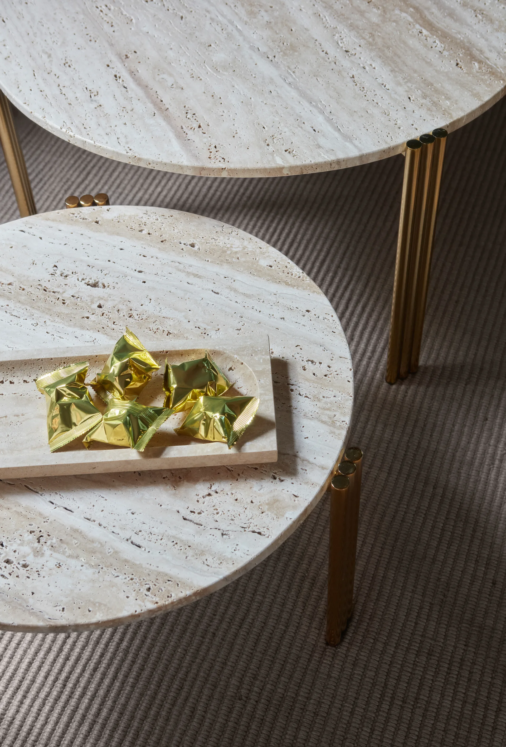 Tappeto Redono tortora, 170x240 cm AYTM