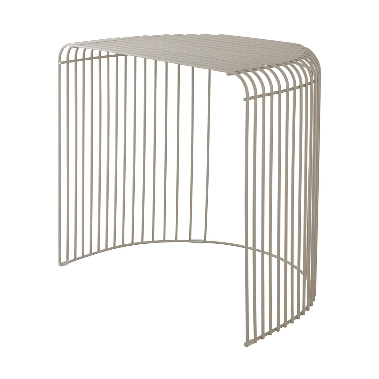 Tavolo Curva 45 cm, Grigio talpa AYTM