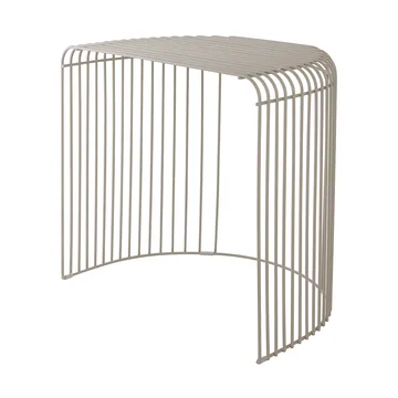 Tavolo Curva 45 cm - Grigio talpa - AYTM