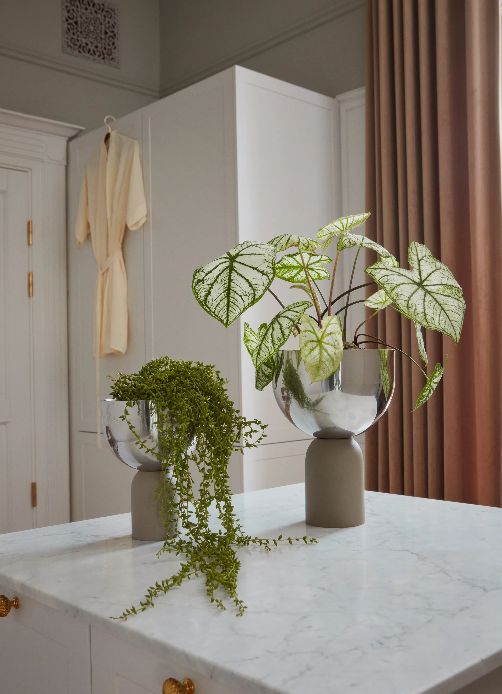 Vaso da fiori Torus Ø 17 cm, Silver-taupe AYTM