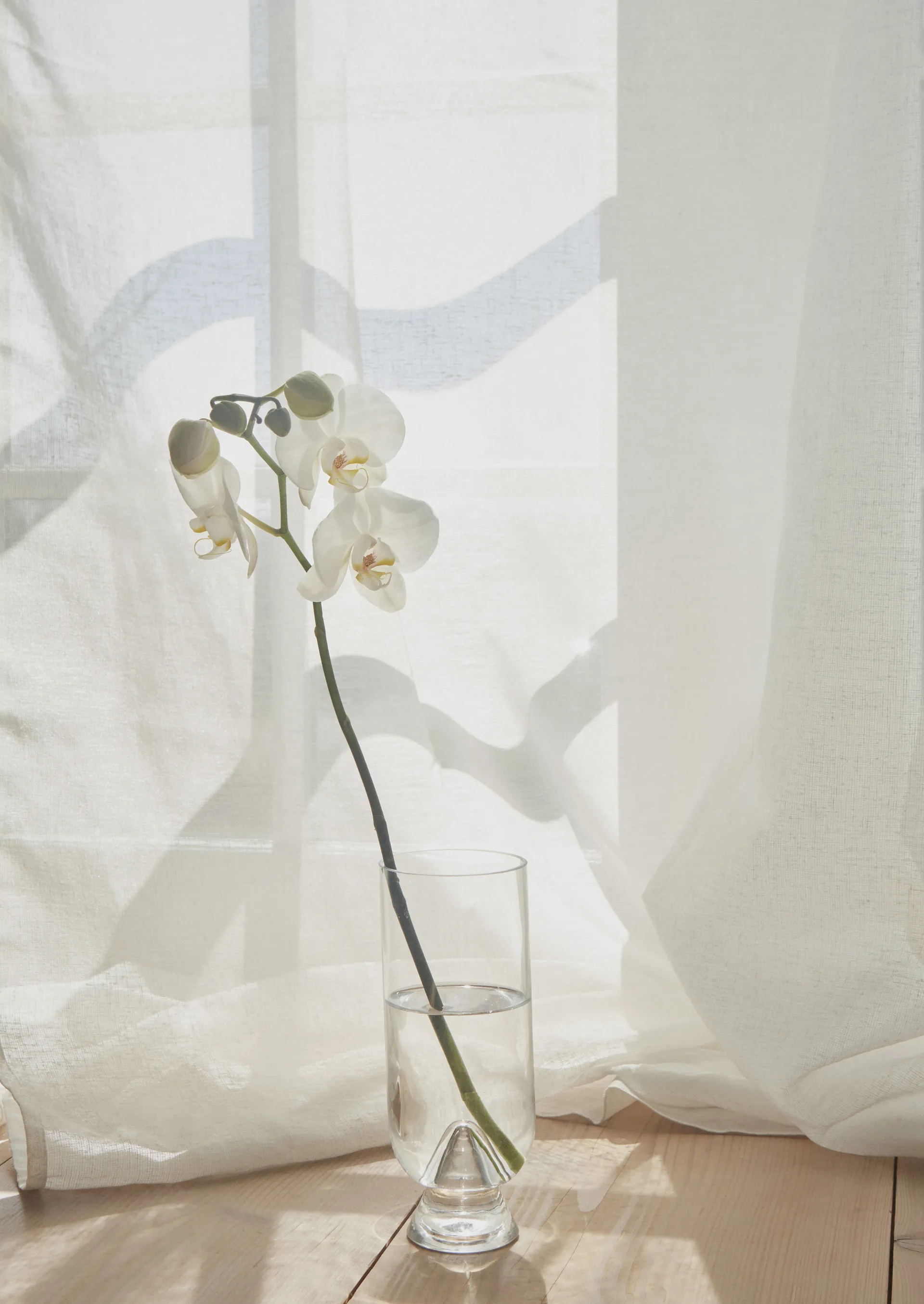 Vaso Glacies 18 cm, Trasparente AYTM