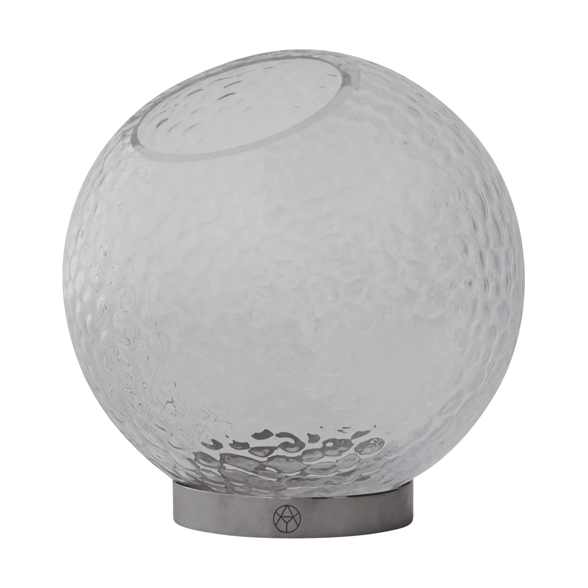 Vaso Globe bubbles Ø17 cm, Trasparente AYTM