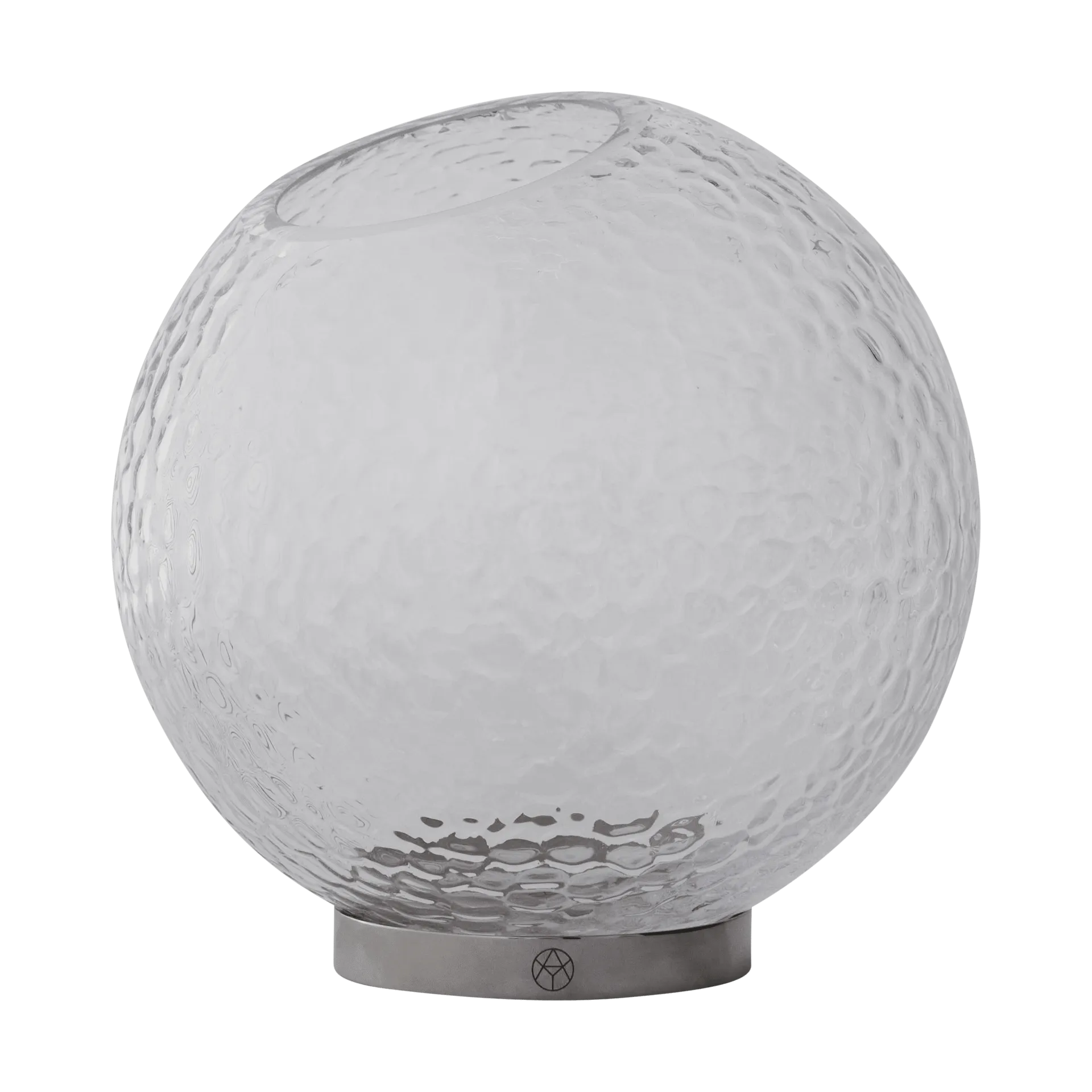 Vaso Globe bubbles Ø21 cm, Trasparente AYTM