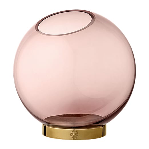 Vaso Globe medio - rose-gold - AYTM