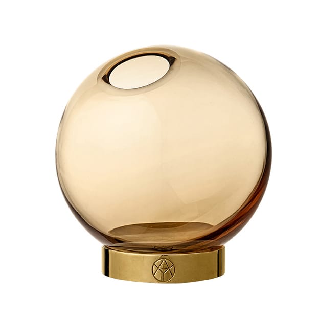 Vaso Globe piccolo - ambra-oro - AYTM