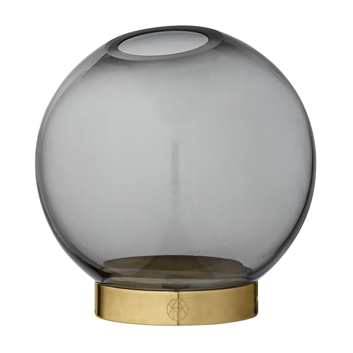 Vaso Globe piccolo - nero-ottone - AYTM