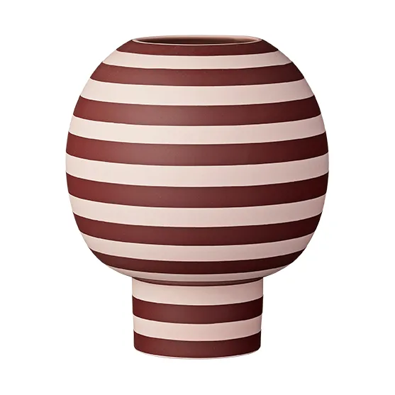 Vaso Varia 21 cm, Rosa-bordeaux AYTM