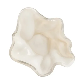 Vena ciotola decorativa - Crema scuro - AYTM