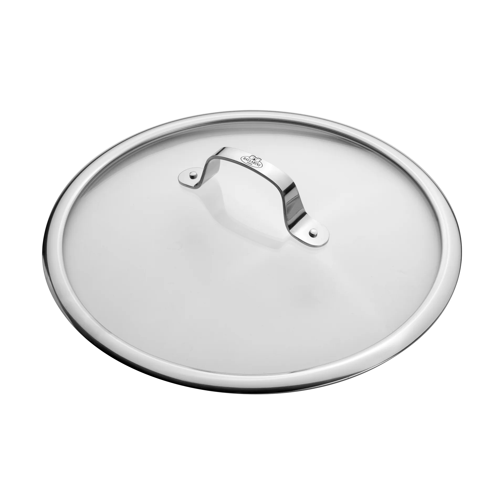 Coperchio in vetro Ballarini con manico in acciaio inox, 32 cm Ballarini