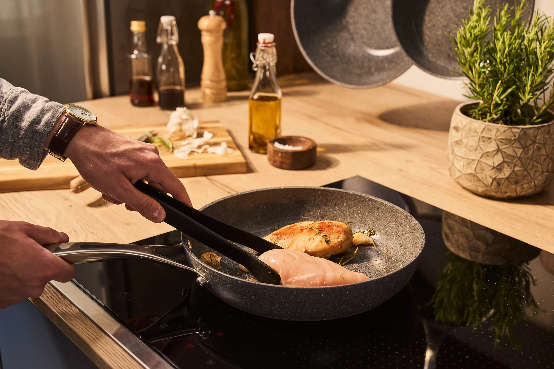 Padella in ceramica Ballarini Salina Ti-X Granit, 24 cm Ballarini