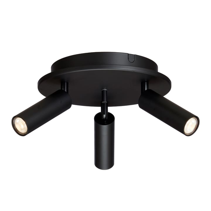 Faretto tondo Cato Slim 3, nero opaco Belid