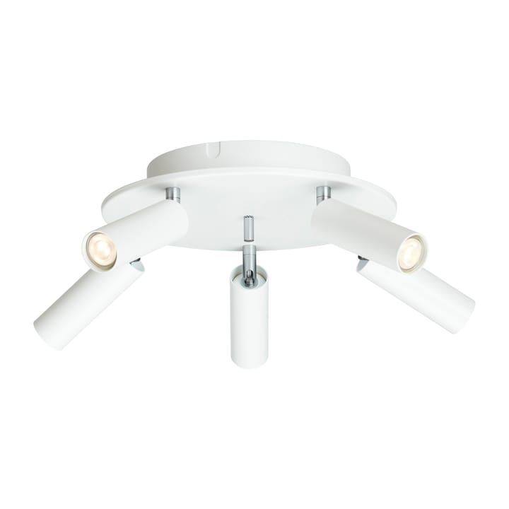 Faretto tondo Cato Slim 5, Bianco opaco-LED Belid