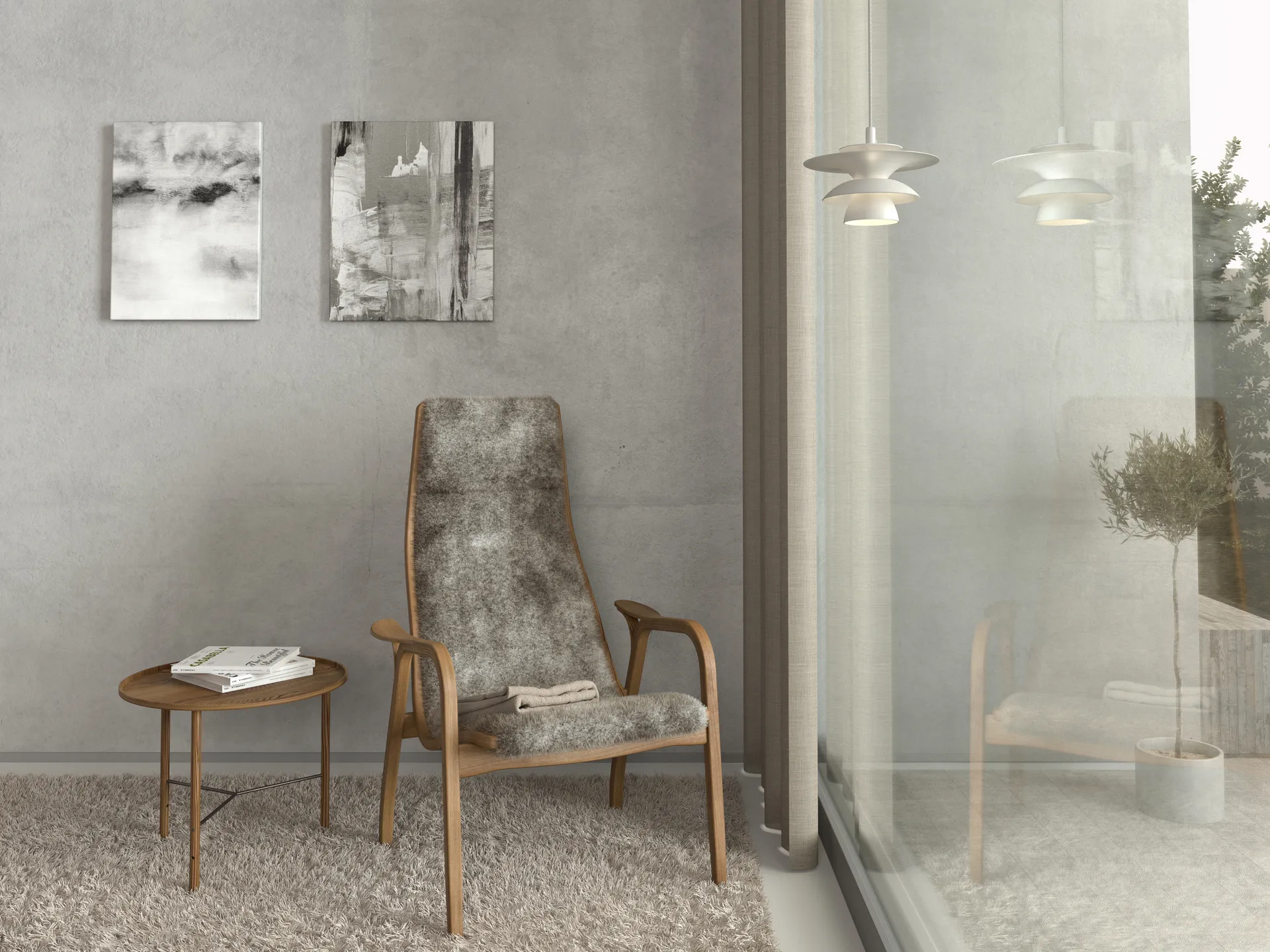 Lampada a sospensione Picasso Ø 18 cm, Bianco opaco Belid